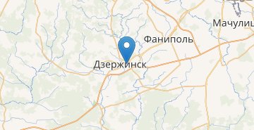 Map Dzerzhynsk (Dzerzhynskiy r-n)