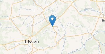 Map Bolshoe Mozheikovo (Shchuchynskyi r-n)