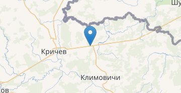 Map Barsuki, Klimovichskiy r-n MOGILEVSKAYA OBL.