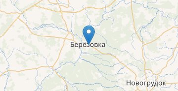 Map Beryozovka (Lidskiy r-n)