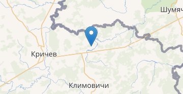 地图 Kristopole, Rogachevskiy r-n GOMELSKAYA OBL.