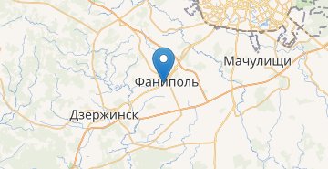 Map Vyazan, Dzerzhinskiy r-n MINSKAYA OBL.
