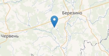 Mapa Domashki, Berezinskiy r-n MINSKAYA OBL.
