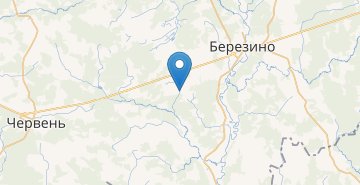 Mapa Podvolozhka, Berezinskiy r-n MINSKAYA OBL.