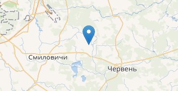 Мапа Черноградъ, Червенский р-н МИНСКАЯ ОБЛ.
