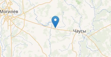 Map Samulki, CHausskiy r-n MOGILEVSKAYA OBL.
