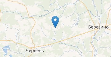 Map Vinogradovka, CHervenskiy r-n MINSKAYA OBL.