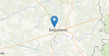 Map Polozhino, povorot-2, Berezinskiy r-n MINSKAYA OBL.