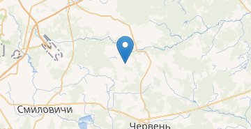Mapa CHernova, CHervenskiy r-n MINSKAYA OBL.