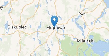 Mapa Mragowo