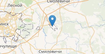 Map Minsk airport