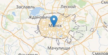 Карта Минска