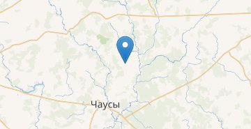 Карта Желивье, Чаусский р-н МОГИЛЕВСКАЯ ОБЛ.