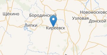 地图 Kireyevsk