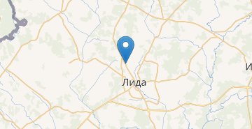 Карта Завод ЖБИ, Лидский р-н ГРОДНЕНСКАЯ ОБЛ.