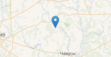 Карта Бранова Слобода, Чаусский р-н МОГИЛЕВСКАЯ ОБЛ.