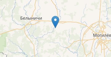 Мапа Мостище (Белыничский р-н)