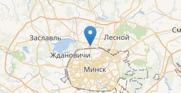 Map YAkubovichi, Minskiy r-n MINSKAYA OBL.