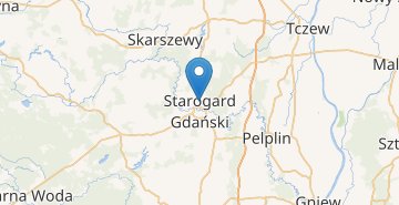 地图 Starogard Gdanski