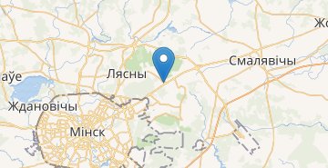 Map Korolev Stan-1, Minskiy r-n MINSKAYA OBL.