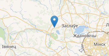 Map YUrzdovka, Minskiy r-n MINSKAYA OBL.