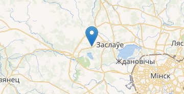Map Krylovo, povorot, Minskiy r-n MINSKAYA OBL.