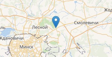 Map Slobodschina, Minskiy r-n MINSKAYA OBL.