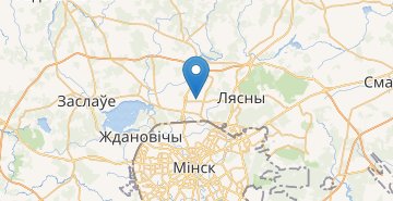 Mapa Bolshevik, Minskiy r-n MINSKAYA OBL.