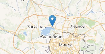 Mapa Semokovo, povorot, Minskiy r-n MINSKAYA OBL.