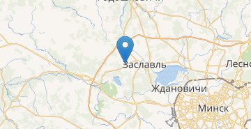 Mapa SGubniki, Minskiy r-n MINSKAYA OBL.