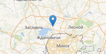 Map Semkov Gorodok, Minskiy r-n MINSKAYA OBL.