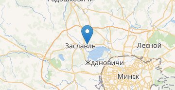 Map Zagore, Minskiy r-n MINSKAYA OBL.