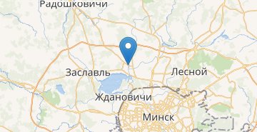 Mapa Semkovo, klub, Minskiy r-n MINSKAYA OBL.