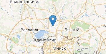 Mapa Osovo, Minskiy r-n MINSKAYA OBL.