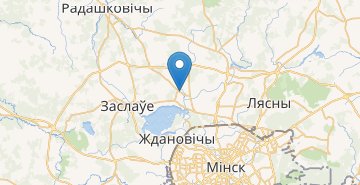 Map Semkovo, Minskiy r-n MINSKAYA OBL.