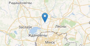 Mapa Nelidovichi, Minskiy r-n MINSKAYA OBL.