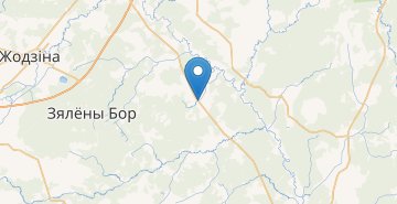 Карта Шабыньки, поворот, Борисовский р-н МИНСКАЯ ОБЛ.