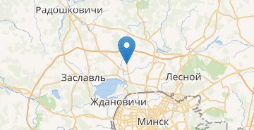 Mapa Sadovoe tovarischestvo «Pchelka», Minskiy r-n MINSKAYA OBL.