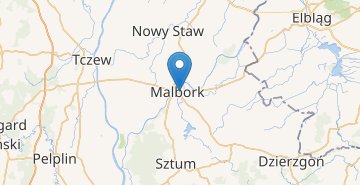Карта Мальборк