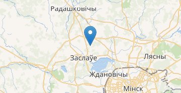 Mapa Prudische, Minskiy r-n MINSKAYA OBL.