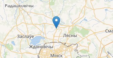 地图 Papernya, Minskiy r-n MINSKAYA OBL.