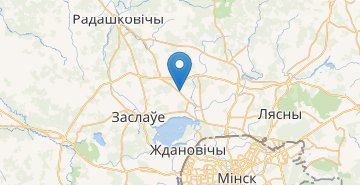 Mapa Sadovodcheskoe tovarischestvo «Spektr», Minskiy r-n MINSKAYA OBL.