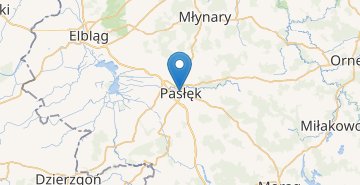 Mapa Paslek