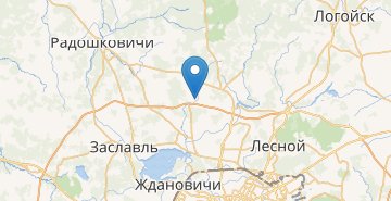 Map Solomoreche, Minskiy r-n MINSKAYA OBL.