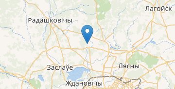 Mapa Sadovoe tovarischestvo «Traktor», Minskiy r-n MINSKAYA OBL.