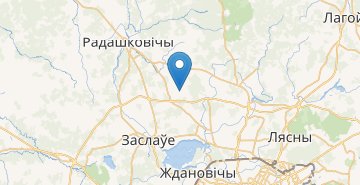 Mapa Sadovoe tovarischestvo «Rucheek», Minskiy r-n MINSKAYA OBL.