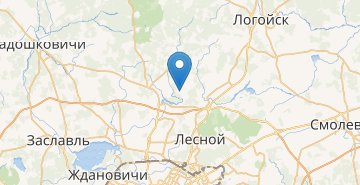 地图 Mochany, Logoyskiy r-n MINSKAYA OBL.