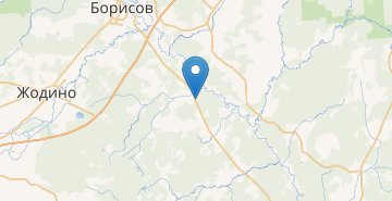 Map Semenkovichi, Borisovskiy r-n MINSKAYA OBL.