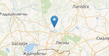 Map Markovschina, Logoyskiy r-n MINSKAYA OBL.