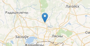 Map Luskovo, Minskiy r-n MINSKAYA OBL.